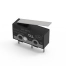 WS-MITV THT Terminal with Lever Micro Switch, 19.8 x 6.4 mm